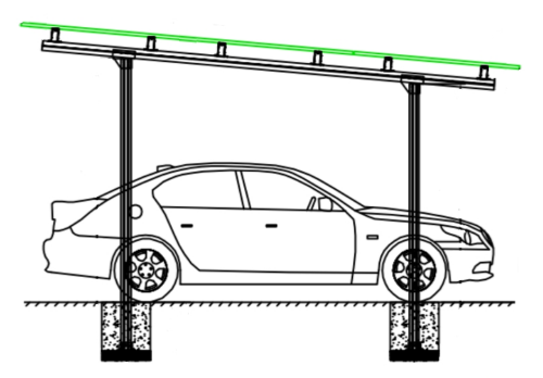 Carport System – Four Legs