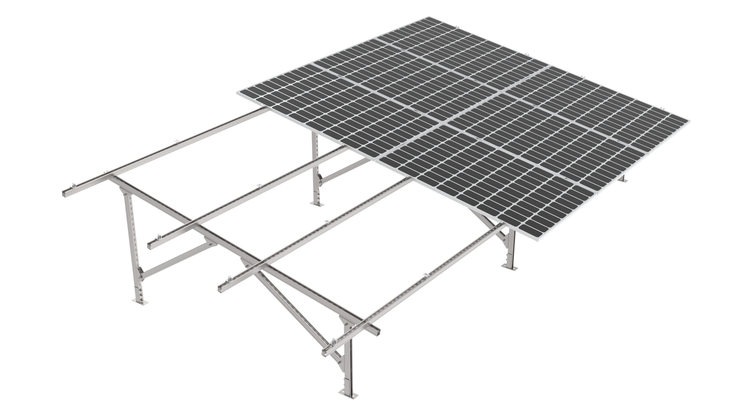 U Galvanized Steel Channel Solar Ground Support Bracket Corrosion